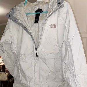 The north face rain jacket